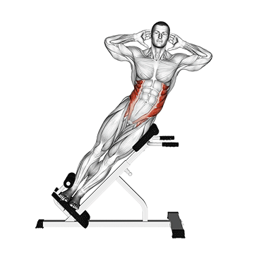 45 side bend