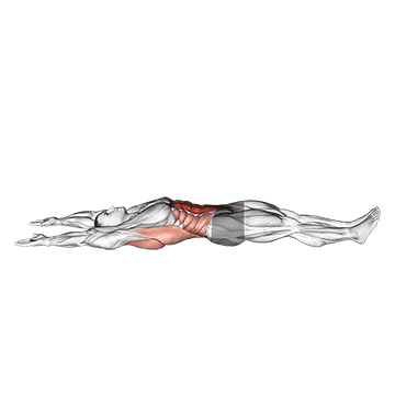 arms overhead full sit up male