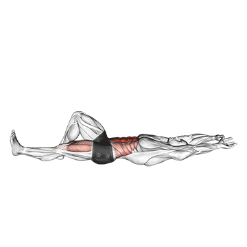 flexion leg sit up bent knee