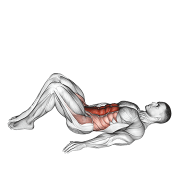hip raise bent knee