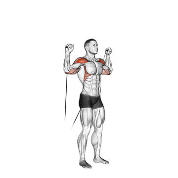 cable shoulder press