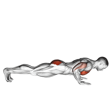 outside leg kick push up