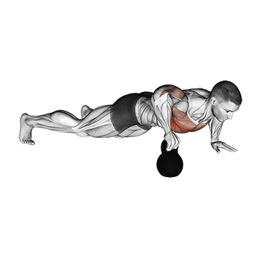 kettlebell plyo push up