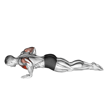 kneeling push up male