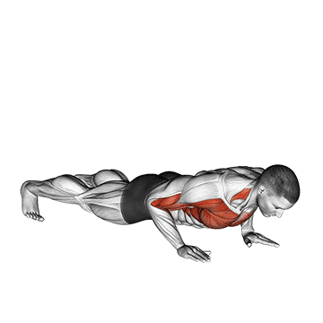shoulder tap push up